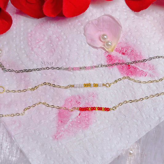 Our secret bracelet- morse code bracelet