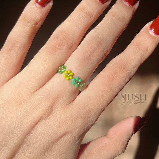 Shades of Green Ring