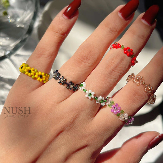 Floral Rings