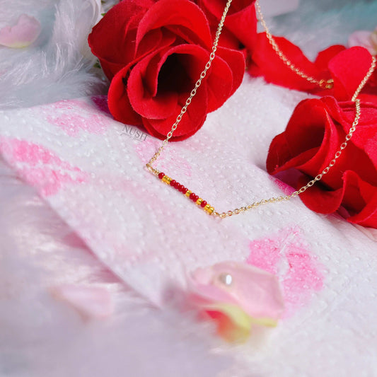 Our little secret- morse code- necklace