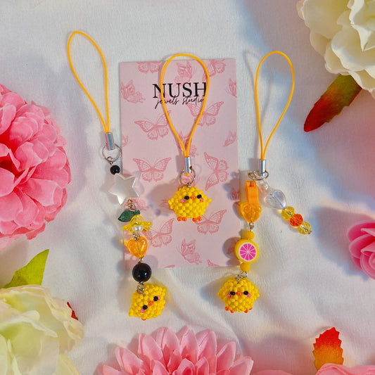 Chick Phone Charms