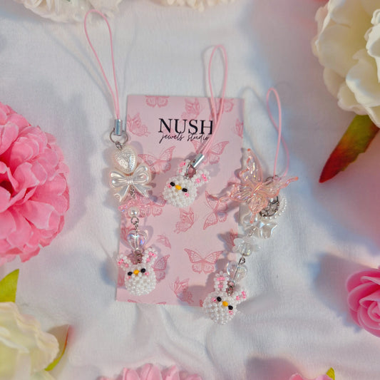 Bunny Phone Charms